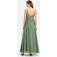 Vera Mont Abendkleid Damen mit Stickerei Glitzersteine