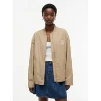 Tommy Hilfiger Bomberjacke COTTON BOMBER Baumwollmischung, mit Logostickerei