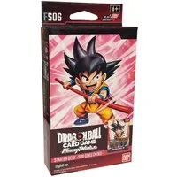 Dragon Ball Sammelkarte Dragon Ball Card Game Fusion World Starter Son Goku (Mini) FS06 ENG