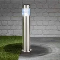 HI Bodenleuchte Solar Garagenwegeleuchte Bewegungsmelder Edelstahl, ca. 50cm hoch (1-St)