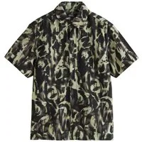 Next Kurzarmhemd T-Shirt mit kurzen Ärmeln, durchgehend bedruckt (1-tlg)