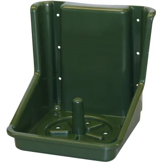 Kerbl Lecksteinhalter ohne Einsatz dunkelgrün - 32479