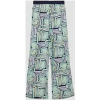 s.Oliver Chinos Hose Wide-Leg-Hose aus Viskose im Loose Fit