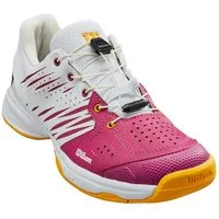 Wilson Kaos 2.0 QL (Quicklace) Allcourt pink/weiss Mädchen Tennisschuh