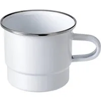 GRÄWE Geschirr-Set GRÄWE Stapelbecher emailliert 8 cm, Stahlblech