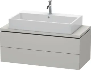 Duravit L-Cube Konsolenwaschtischunterbau wandhängend Betongrau Matt 1020x477x400 mm - LC580900707 LC580900707