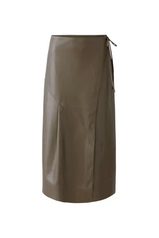 Oui - Wickelrock taupe - Gr. - 38