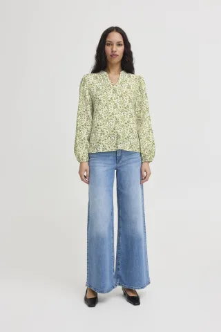 Langarm-Bluse IXHARPER Langarm-Bluse Regular fit