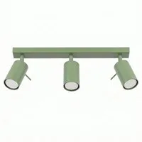 SOLLUX lighting Deckenleuchte Plafond RING 3L salbei, Nicht enthalten