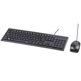 Hama "Cortino" | 00134958 | Tastatur-und-Maus-Set - USB