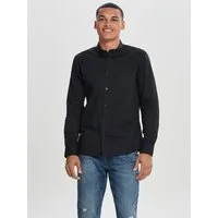 ONLY & SONS Langarmhemd ONSPOPLIN BTN DOWN SHIRT LS NOOS Baumwolle, slim fit