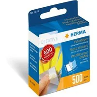 HERMA Fotoalbum HERMA 500 Stück Fotokleber Kartonspender mit Abziehlasche