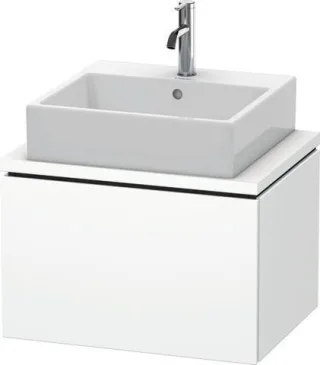 Duravit L-Cube Konsolenwaschtischunterbau wandhängend Weiß Matt 620x477x400 mm - LC580001818 LC580001818