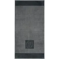 BOSS Home Handtuch DOUBLEB, Frottiervelours (1-St), mit Label-Applikationen, mit Bordüre und B BOSS Logo