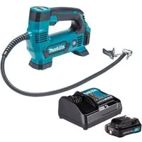Makita Akku-Handkompressor MP 100 DSA1 Akku Kompressor 12 V max. 8,3 bar + 1x Akku 2,0 Ah