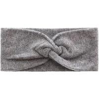 Zwillingsherz Stirnband "Classic" Knoten vorn, Cashmere, Feinstrick