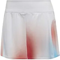 adidas Performance Tennisrock Melbourne Printed Match (integrierte Tight, hoher Bund) weiss/bunt