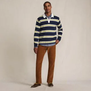 Classic Fit Cordhose, Herren,  Orange, Elasthan/Baumwoll-Mischung, by Lands' End