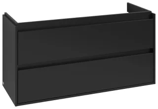 Villeroy & Boch Waschtischunterschrank Skyla C80000 1172x596x439mm 2 Ausz. Waschtisch mittig Volcano C80000VL