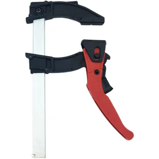 Heavy Duty Quick Ratchet F Clamp 100-300mm Clamping Range Quick-Grip 120 Degrees Adjustable 60KG/132 lbs Force Clamp for