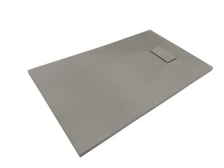 Neuesbad schneidbare SMC Duschwanne 120x90x2,6cm NBST12090G