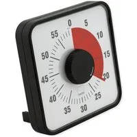 TimeTEX Eieruhr Zeitdauer-Uhr "Automatik" magnetisch, 19x19 cm