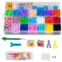 Spiel Loom Bands Set 5600tlg in Box mit Zubehör