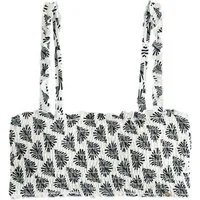 Next Bandeau-Bikini-Top Gesmoktes Bandeau-Bikinioberteil (1-St)