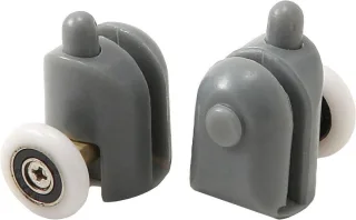 Neuesbad BOTTOM DETACHABLE ROLLERS für 6MM Glas, DIA 25MM (2 PCS) NB1DEXKCA1RU051