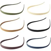 Zaewry Haarband Flex-Haarreifen ohne Druck,Haarband,Dünne Haarreifen, Mattes Finish,Rutschfest mit Zähnen, 6-tlg., Haarreif für Brillenträger,Sonnenbrille Haarreifen