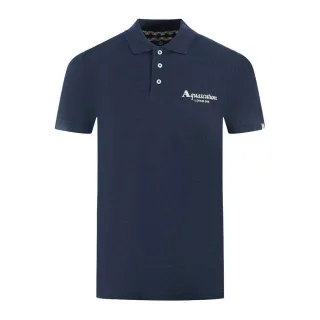 Aquascutum Unisex Erwachsene London Klassisches Polohemd (Marineblau)