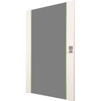 Glas-Fronttür für 19" 20HE Wandgehäuse Unique Serie, Frontpanel grau, 20 Höheneinheiten