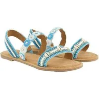 Ulla Popken Sandalen Perlenstickerei Memory Foam Weite H Sandalette