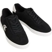 Calvin Klein LOW PROF CUPSOLE SU Sneaker Schnürschuh, Halbschuh, Freizeitsneaker mit seitlichem CK-Logo
