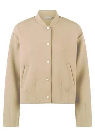 BROADWAY NYC FASHION - SWEATJACKET warm sand - Gr. - 1