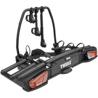 Thule Kupplungsfahrradträger VeloSpace 3 Fahrradträger für 3 Fahrräder, kompatibel mit E-Bikes.