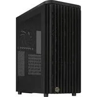 PROART PA401 WOOD , Tower-Gehäuse schwarz/holz, Mesh - Version