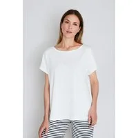 JOOP! T-Shirt Cosy Rundhalsausschnitt, kurzärmelig, Cotton-Stretch