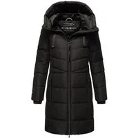 Marikoo Winterjacke Natsukoo XVI Stepp Mantel mit großer Kapuze