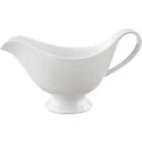 Villeroy & Boch Sauciere For Me Sauciere, weiß, 21 x 10 cm, 400 ml, Porzellan, (1-tlg), Premium Porcelain, mikrow.- & spülm.sicher, Made in Germany