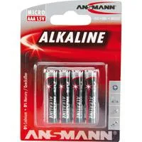 Alkaline Red, Batterie 4 Stück, AAA