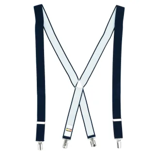 LINDENMANN - Hosenträger LINDENMANN X-Form dunkelblau - Gr. - 120