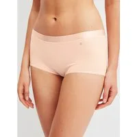 CALIDA Panty Cate glänzendes Satin-Detail, elastischer Single Jersey, regular-cut, weich