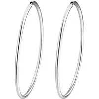 Rafaela Donata Paar Creolen Ohrringe aus 925 Sterling Silber, aus Sterling Silber