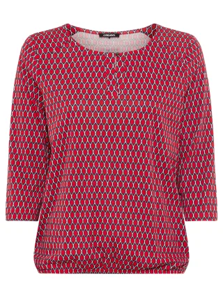 Olsen - T-Shirt Long Sleeves french red - Gr. - 38