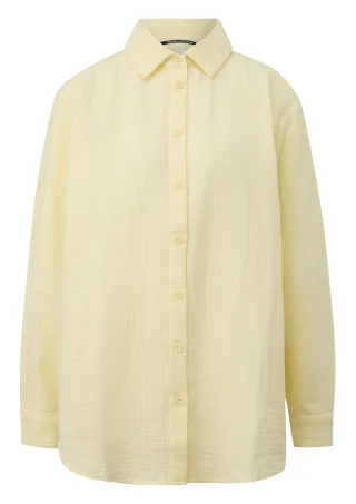 qs - Bluse gelb - Gr. - 38