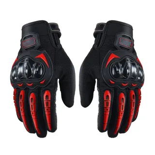 Pair Touchscreen Motorcycle Gloves Full Finger Touch Screen Sport Riding Bike Bicycle Cycling Racing Gloves
