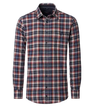 CASAMODA - Freizeithemd blau - Gr. - XXL