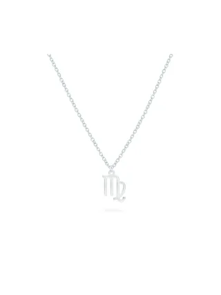 BEKA&BELL Anhänger mit Kette 925-Sterling Silber Glänzend 42cm Jungfrau