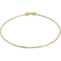 FAVS Silberarmband FAVS Damen-Armband 375er Gelbgold, Klassisch